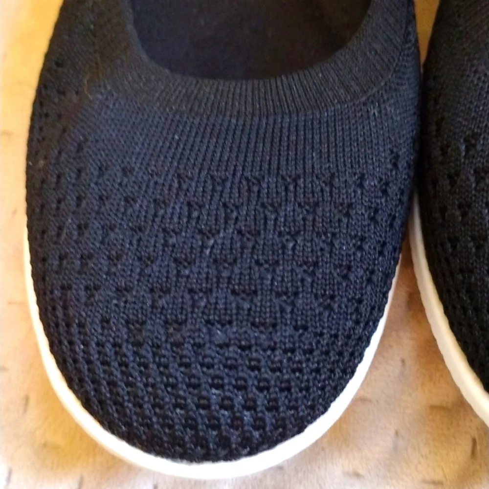 Time and Tru Knit Ballet Flats Comfort Walking Shoes Sz 6 NWT